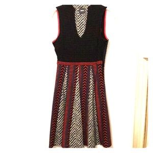 Anthropologie thick cotton Patterned dress